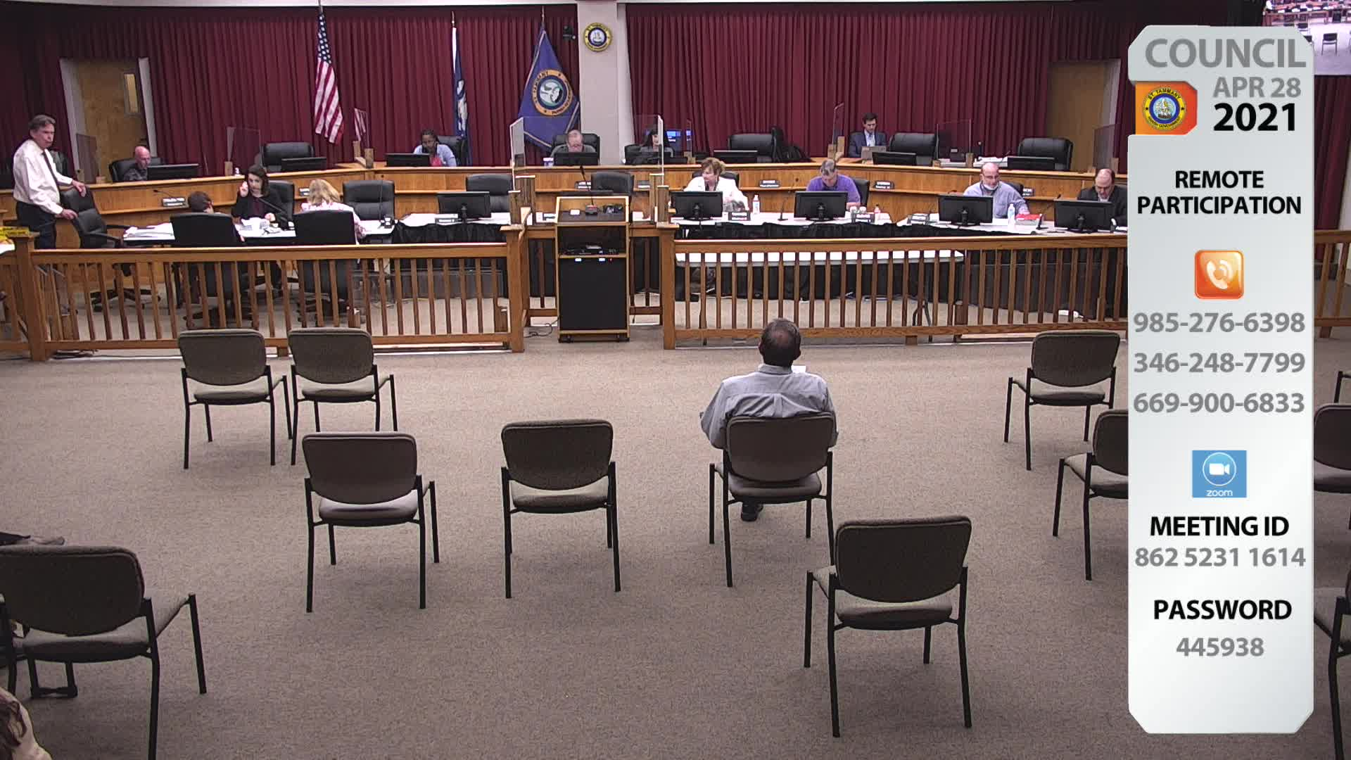 Parish Council Agenda Review Meeting: April 28, 2021