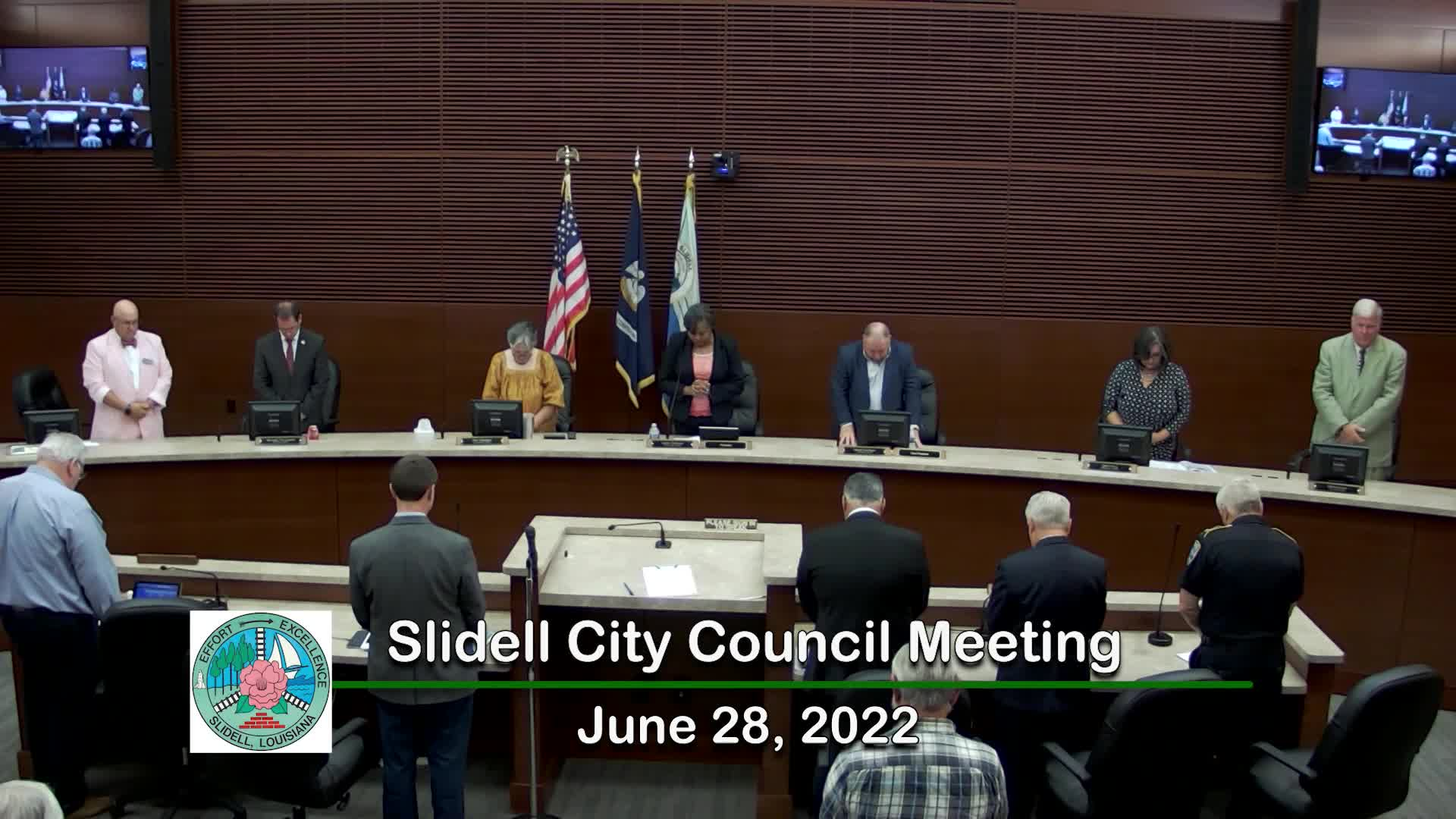 Slidell City Council Meeting: June 28, 2022