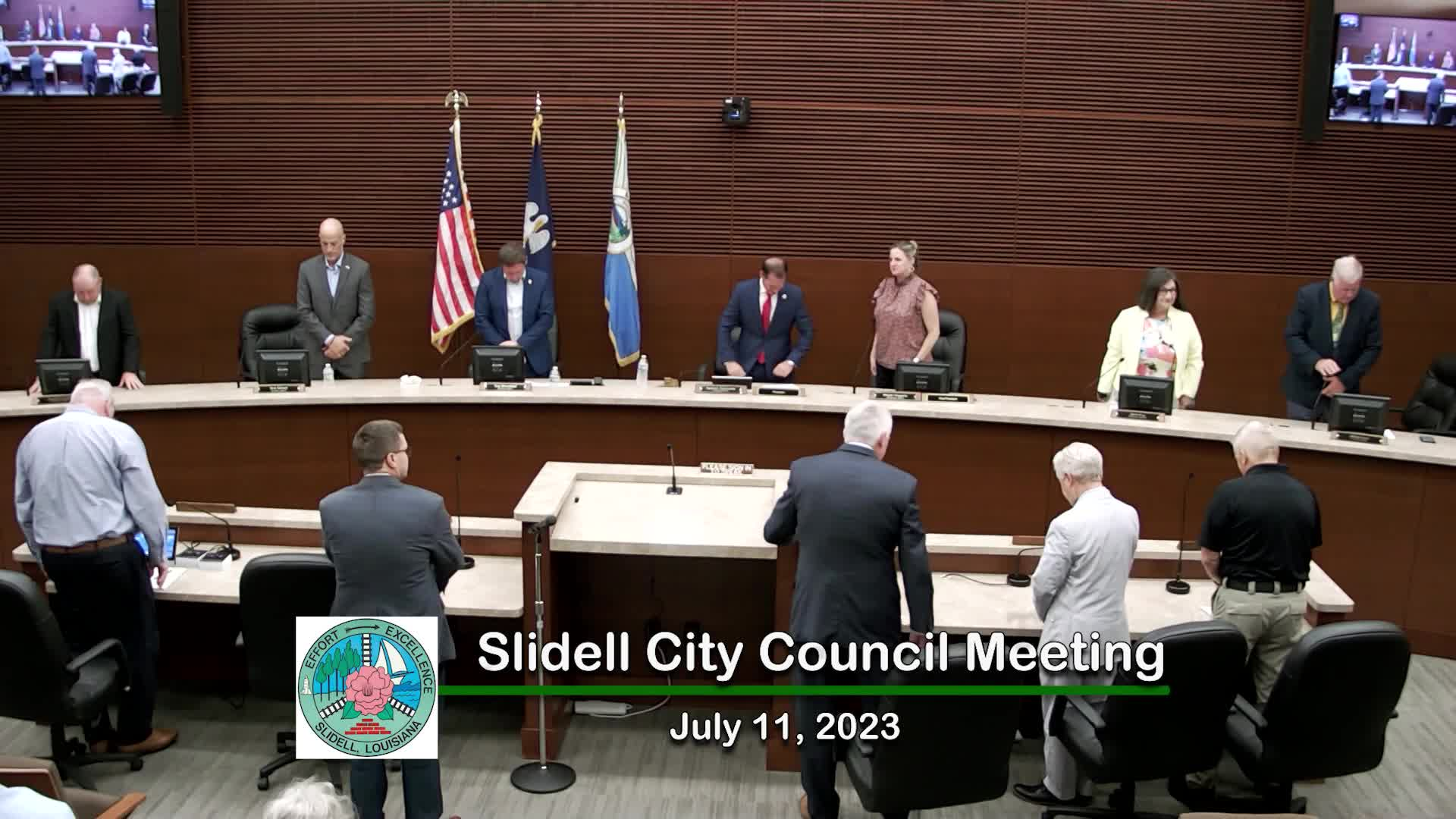 Slidell City Council Meeting July 11, 2023