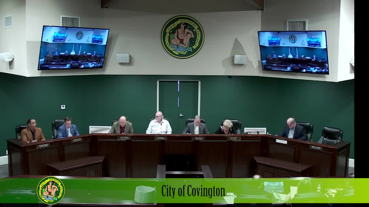 City of Covington Council Meeting: August 1, 2023