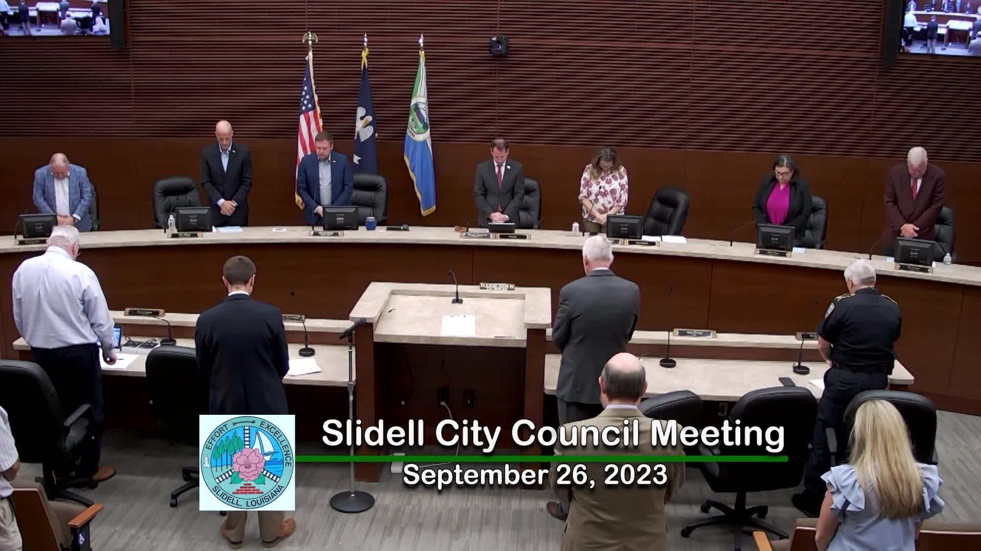 Slidell City Council Meeting: September 26, 2023