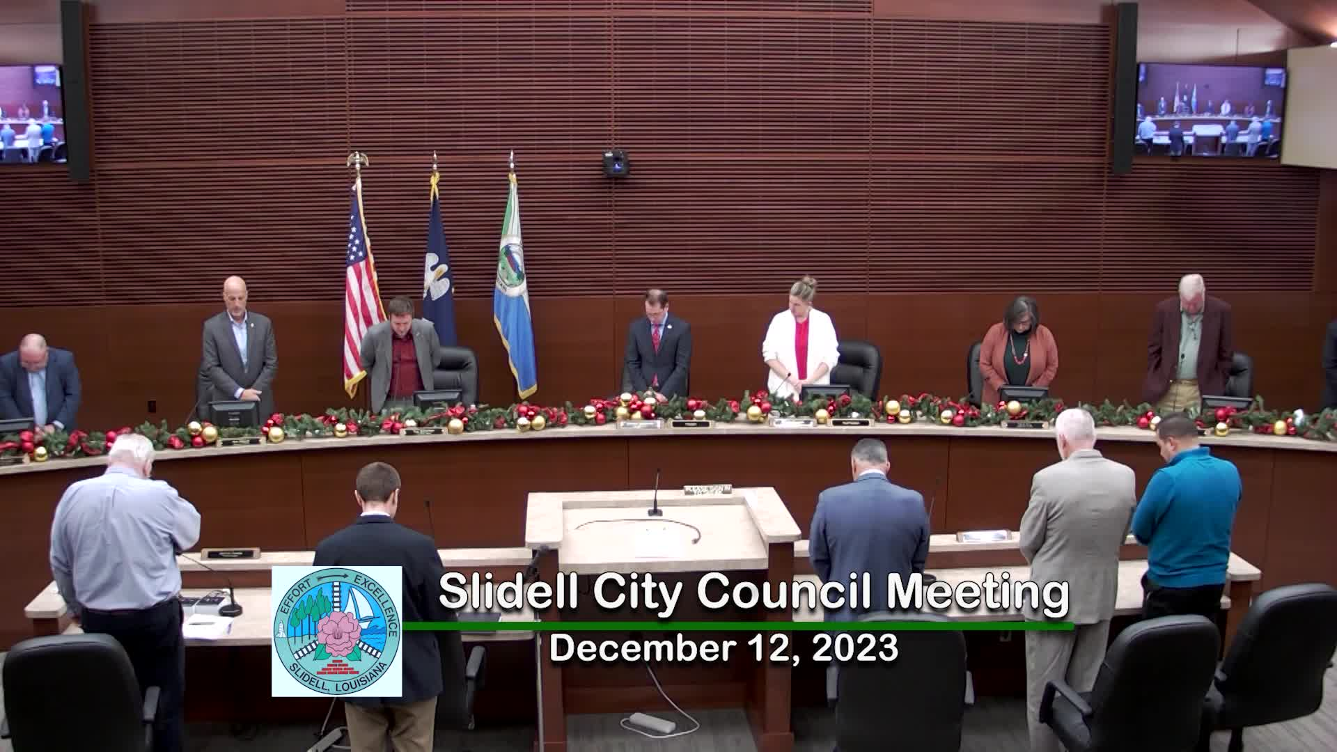 Slidell City Council Meeting: December 12, 2023