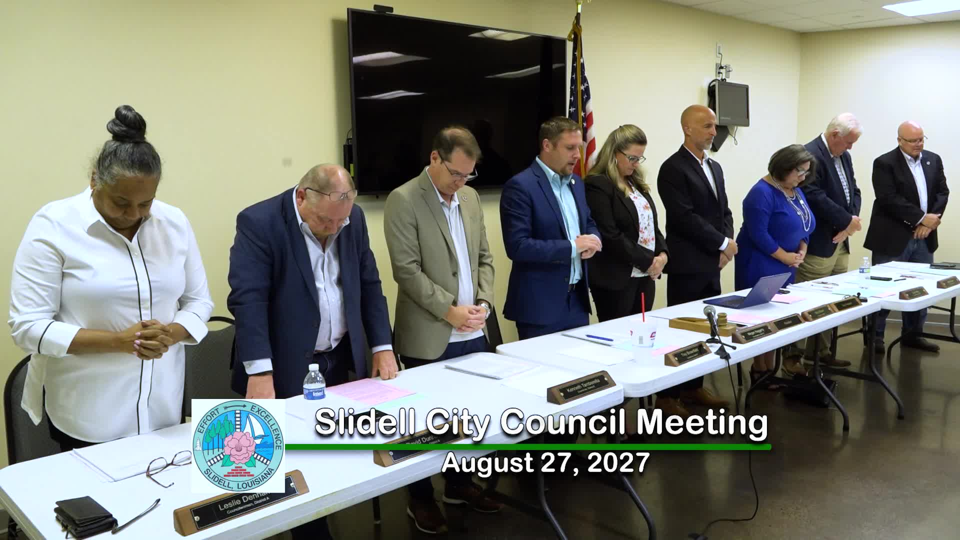 Slidell City Council Meeting: August 27, 2024