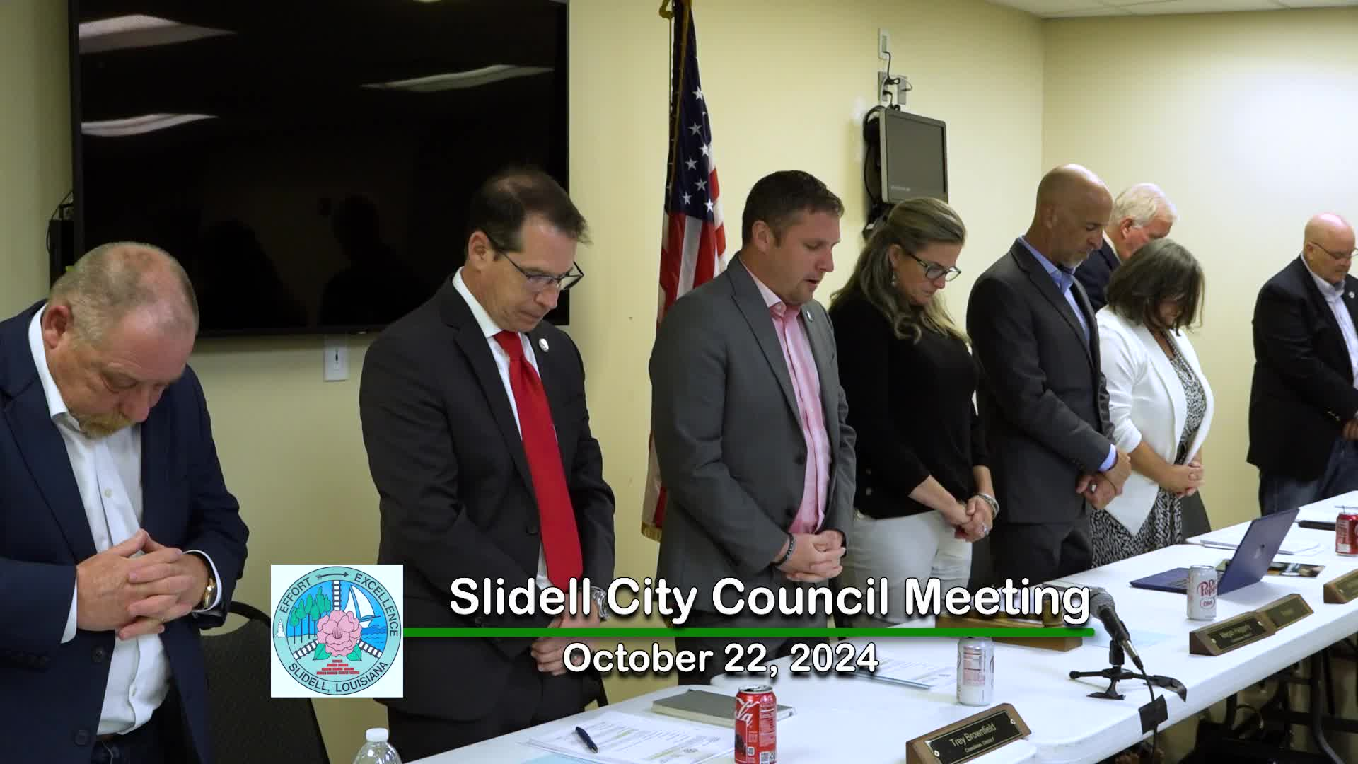 Slidell City Council Meeting: October 22, 2024
