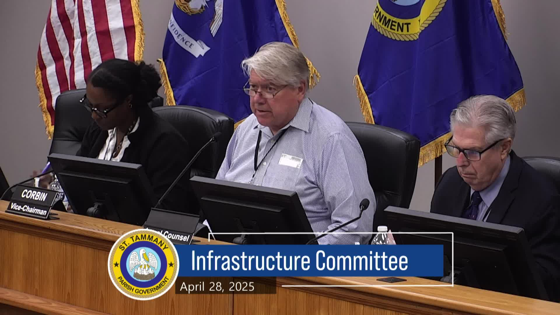 St. Tammany Parish Infrastructure Committee : April 28, 2025
