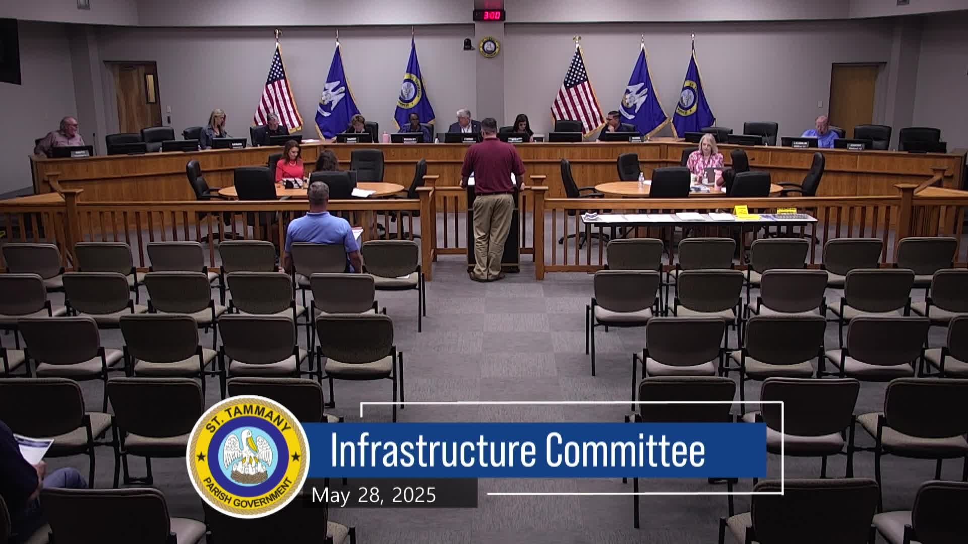 St. Tammany Parish Infrastructure Committee : May 28, 2025