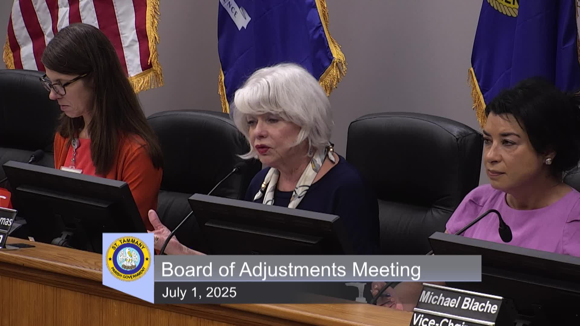 St. Tammany Parish Board of Adjustments Meeting : July 1, 2025