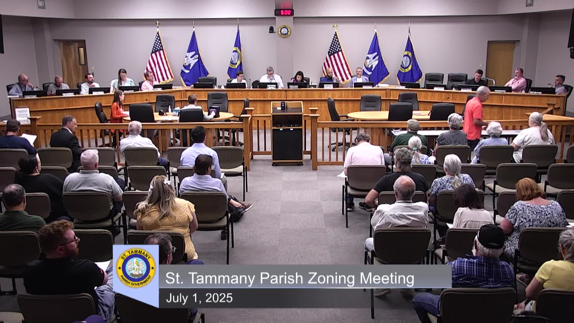 St. Tammany Parish Zoning Meeting July 1, 2025