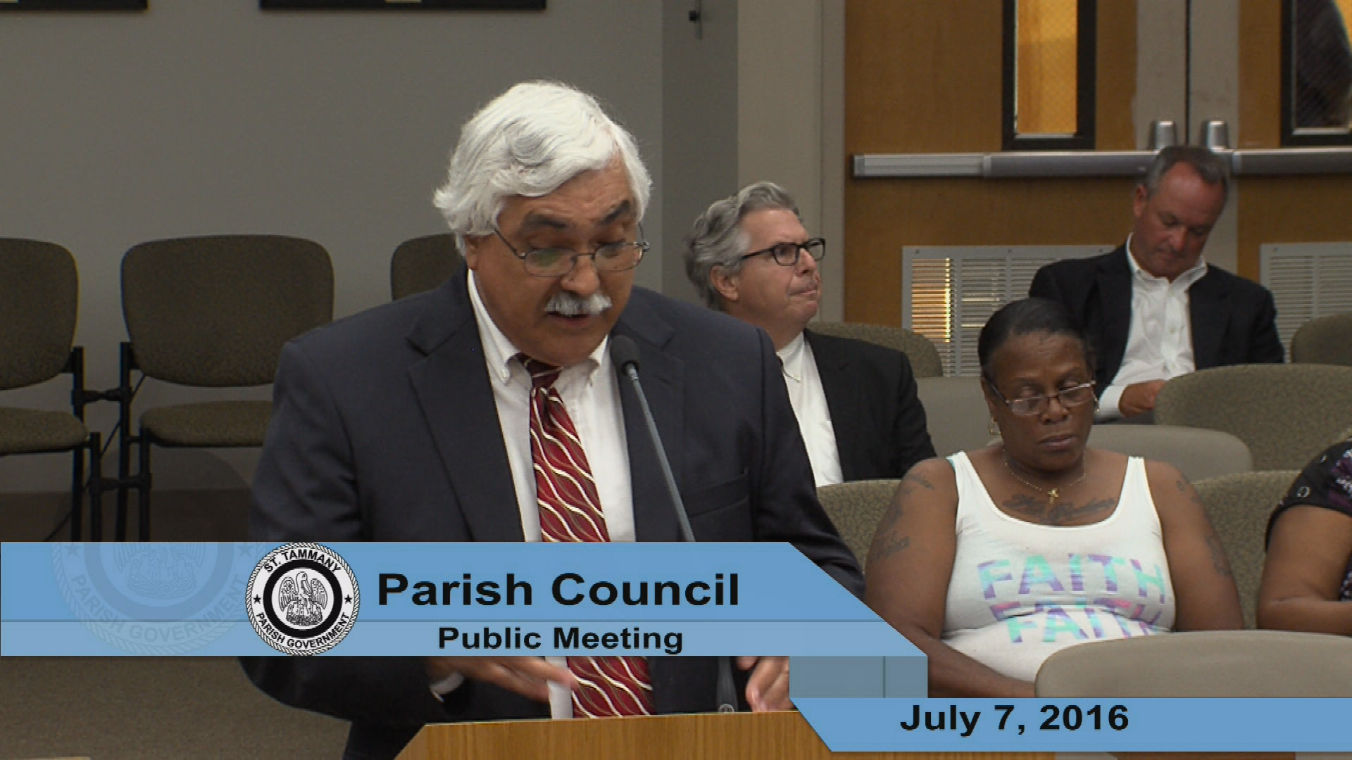 St. Tammany Parish Council Meeting 07/07/2016
