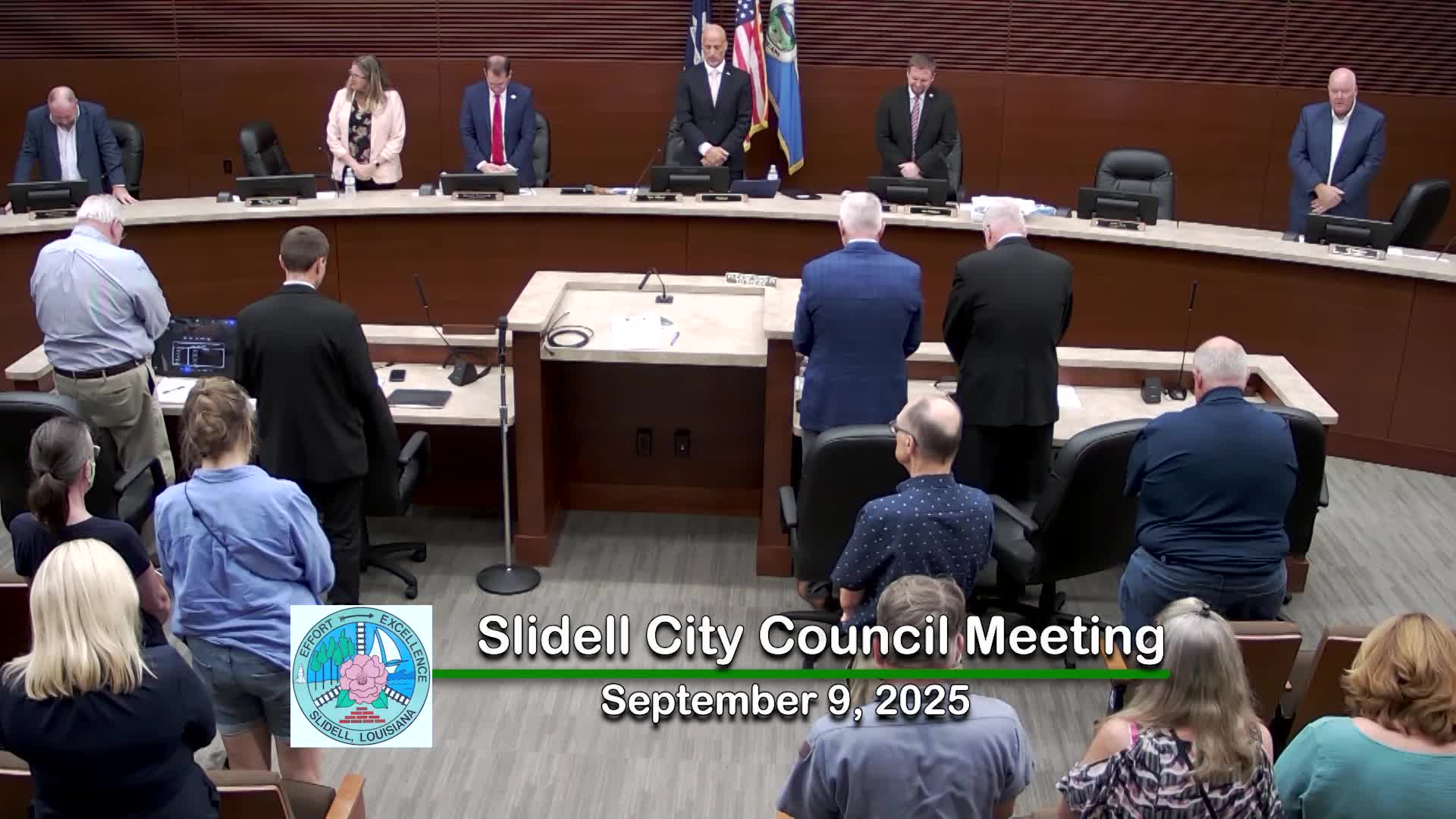 Slidell City Council Meeting : September 9, 2025