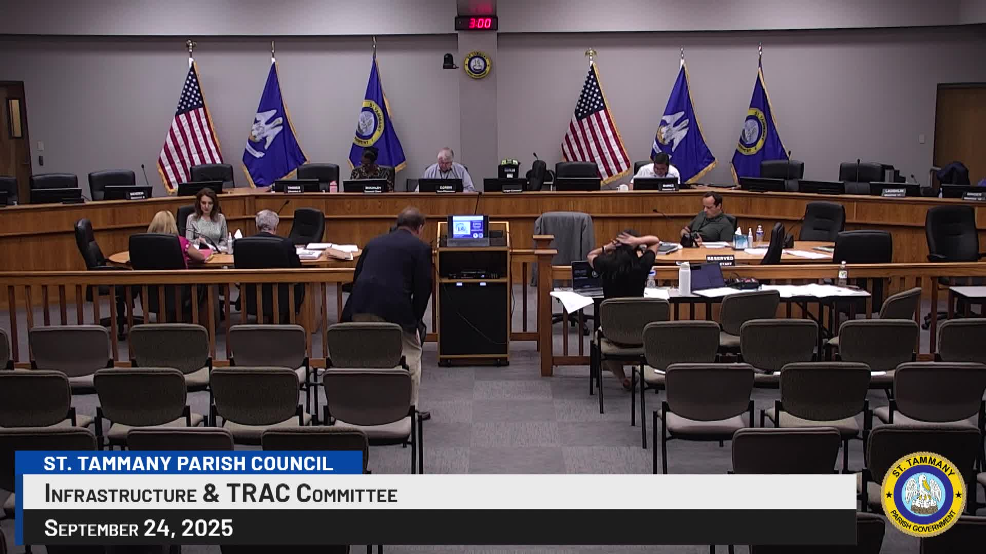 St. Tammany Parish Infrastructure Committee : September 24, 2025