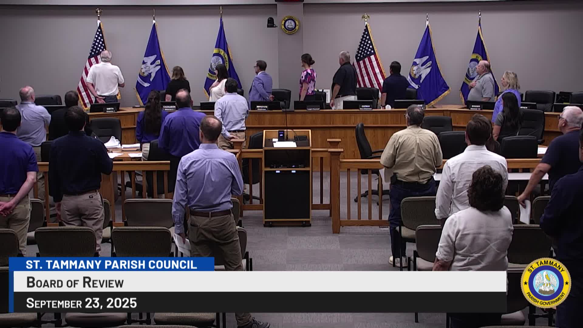 St. Tammany Parish Board of Review : September 23, 2025