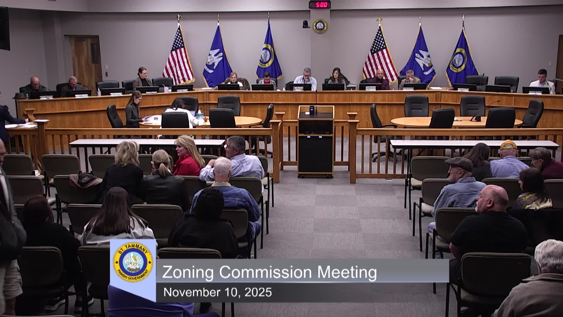 St. Tammany Pariah Zoning Commission Meeting : November 10, 2025