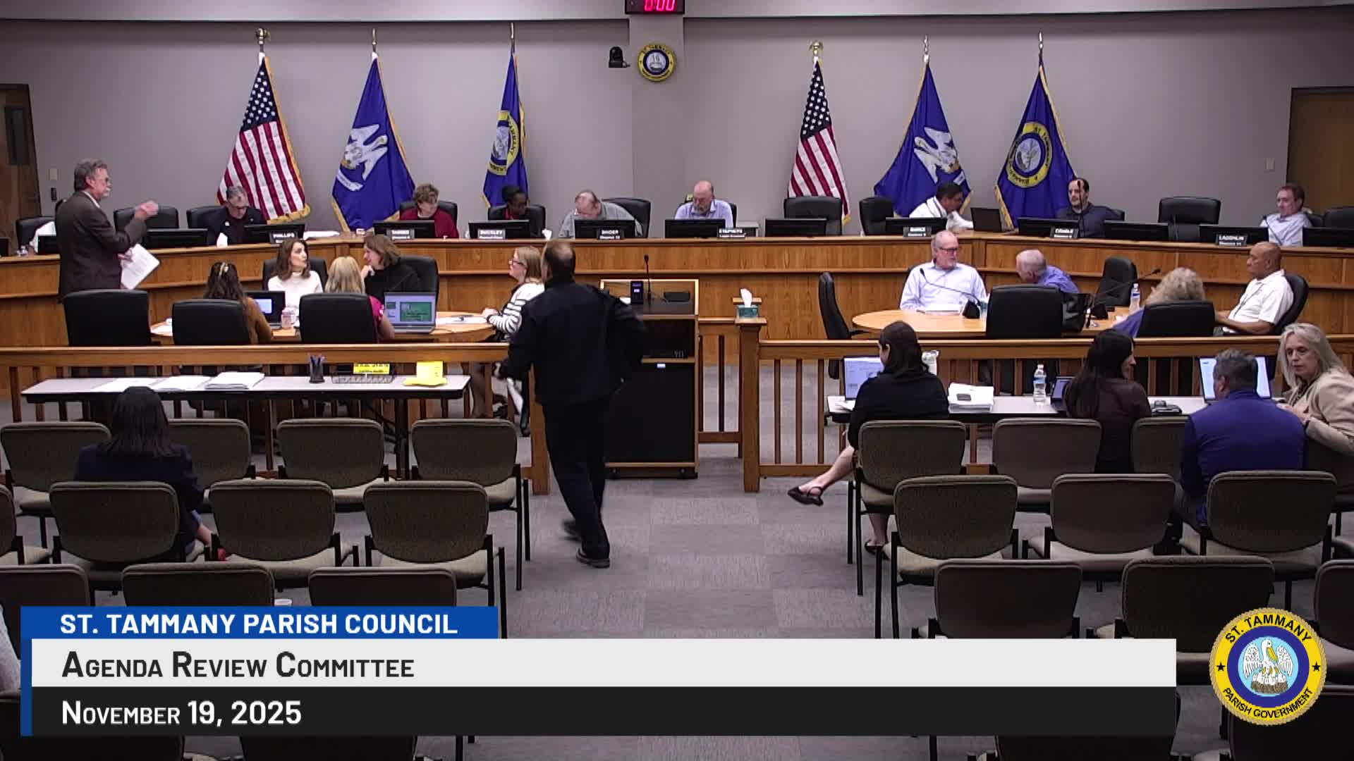 St. Tammany Parish Council Agenda Review November 19, 2025