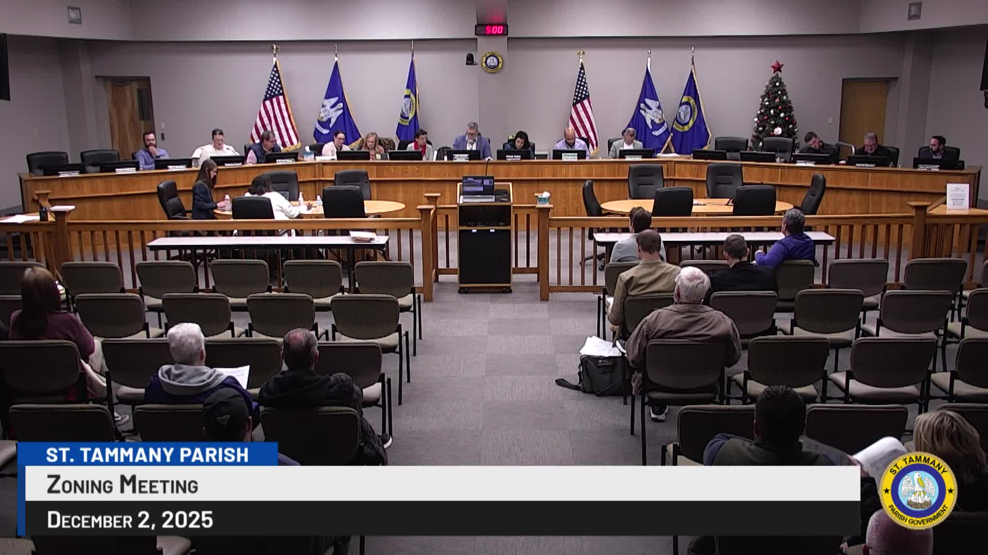  St. Tammany Parish Zoning Meeting December 2, 2025