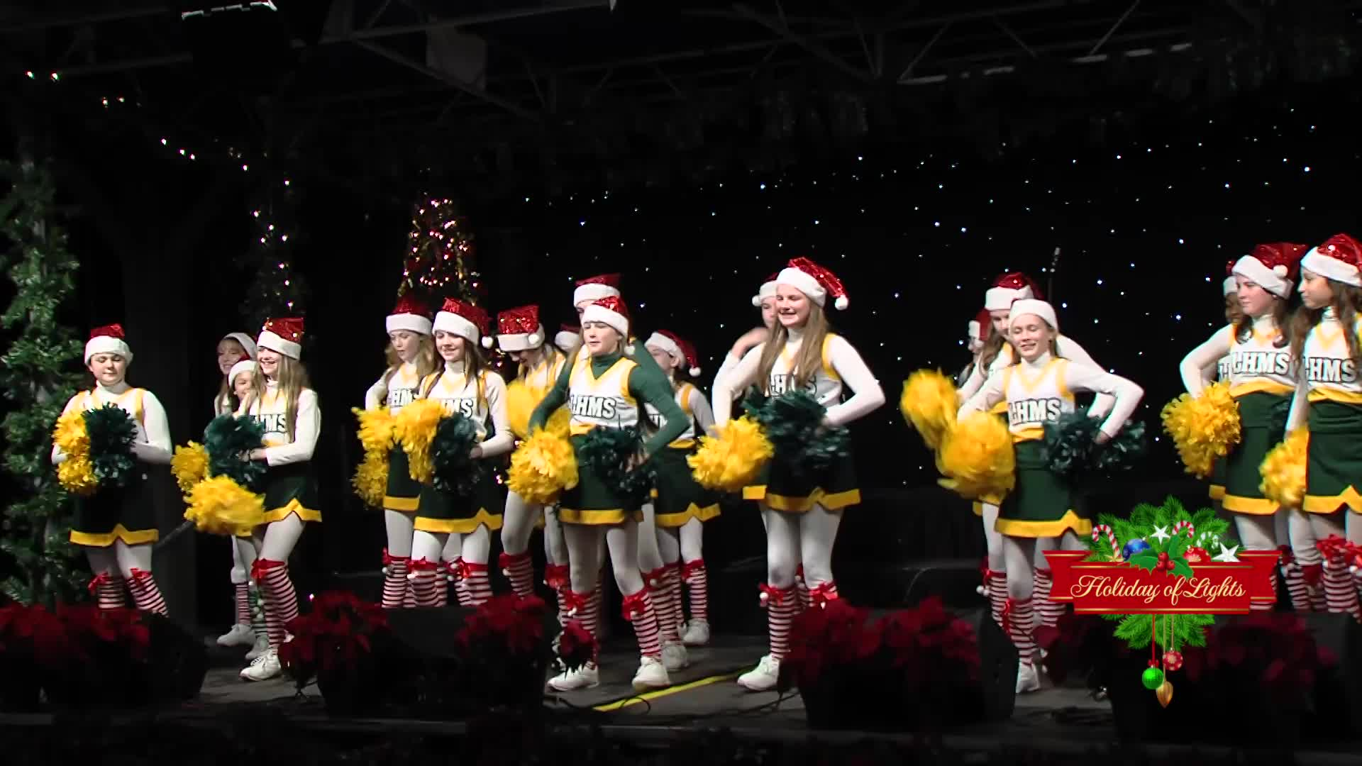 Lake Harbor Cheerleaders Holiday of Lights 2025