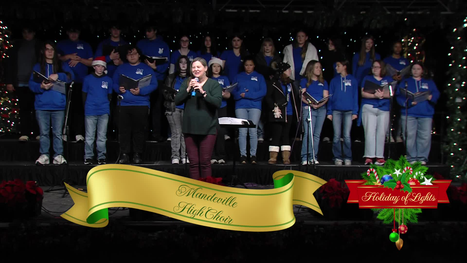 Mandeville High School Choir Holiday of Lights 2025