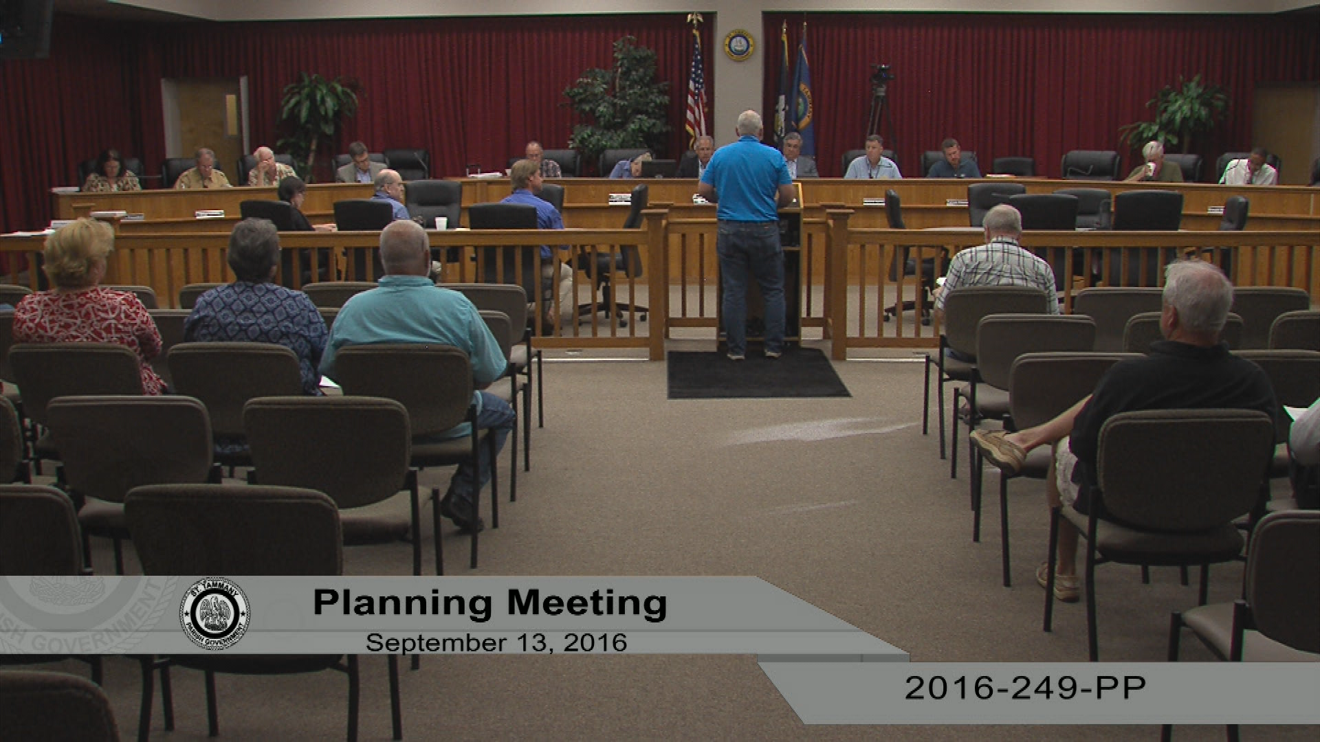 St. Tammany Parish Planning Meeting 09/13/2016