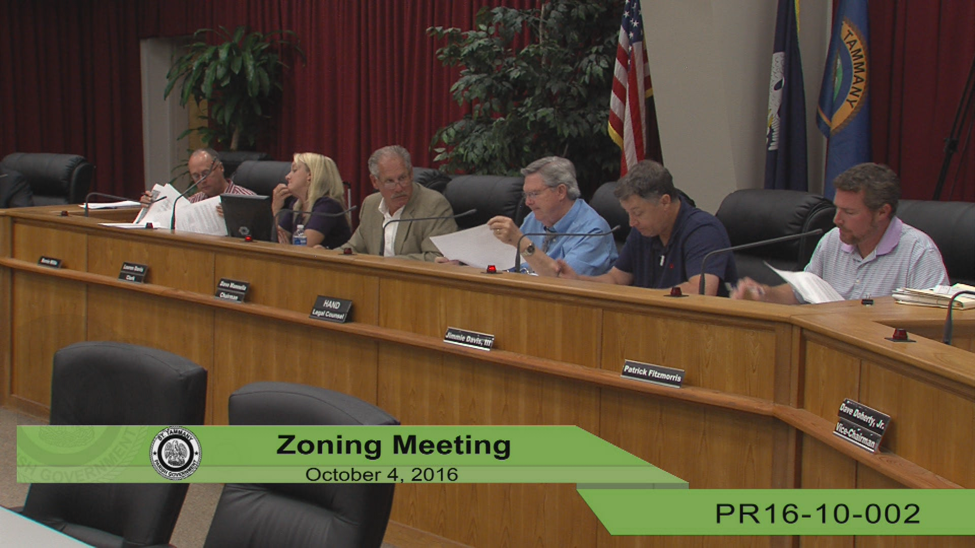 St. Tammany Parish Zoning Meeting 10/04/2016