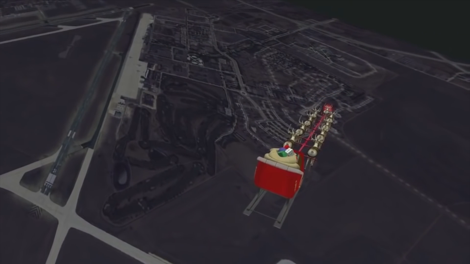  Norad Space Command Santa Tracking 0160