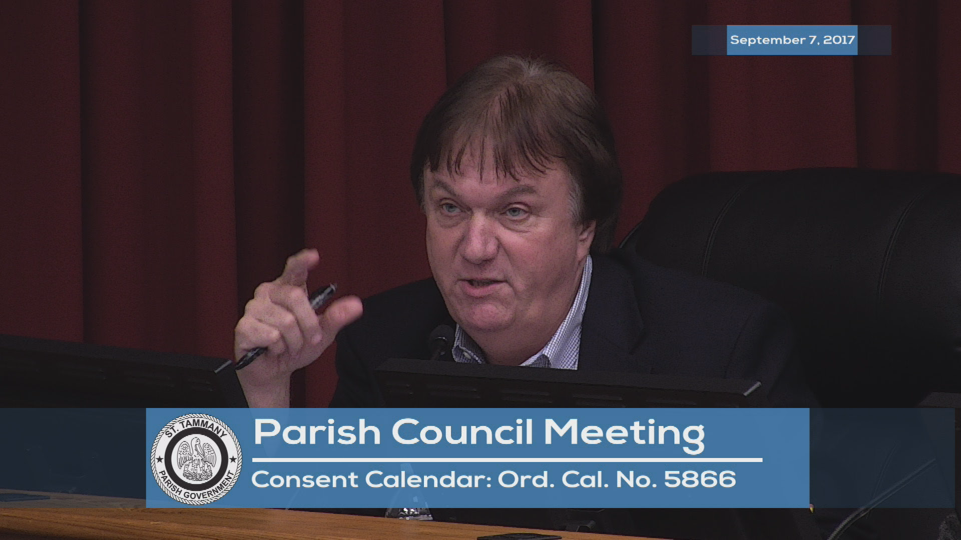 St. Tammany Parish Council Meeting 09/07/2017