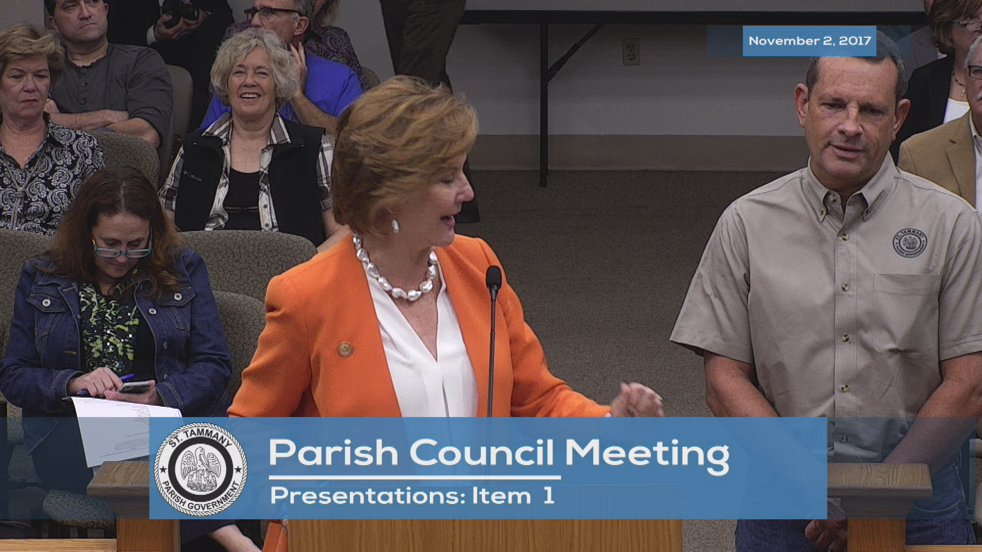 St. Tammany Parish Council Meeting 11/02/2017