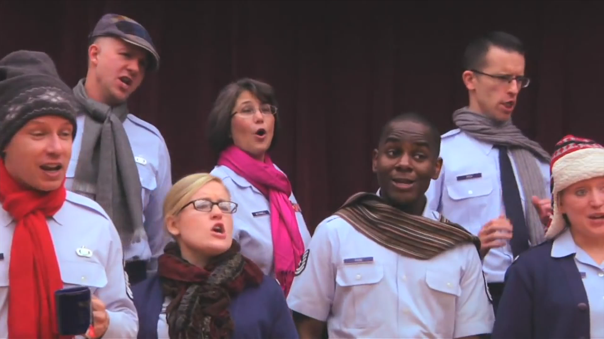 USAF Band Singing Sergeants _ Deck the Halls Holiday Programming