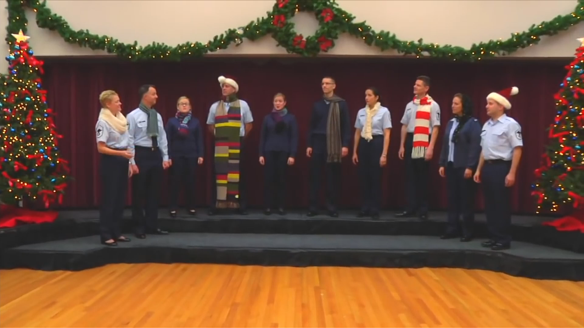 USAF Band Singing Sergeants _ Carol of the Bells Holiday Programming