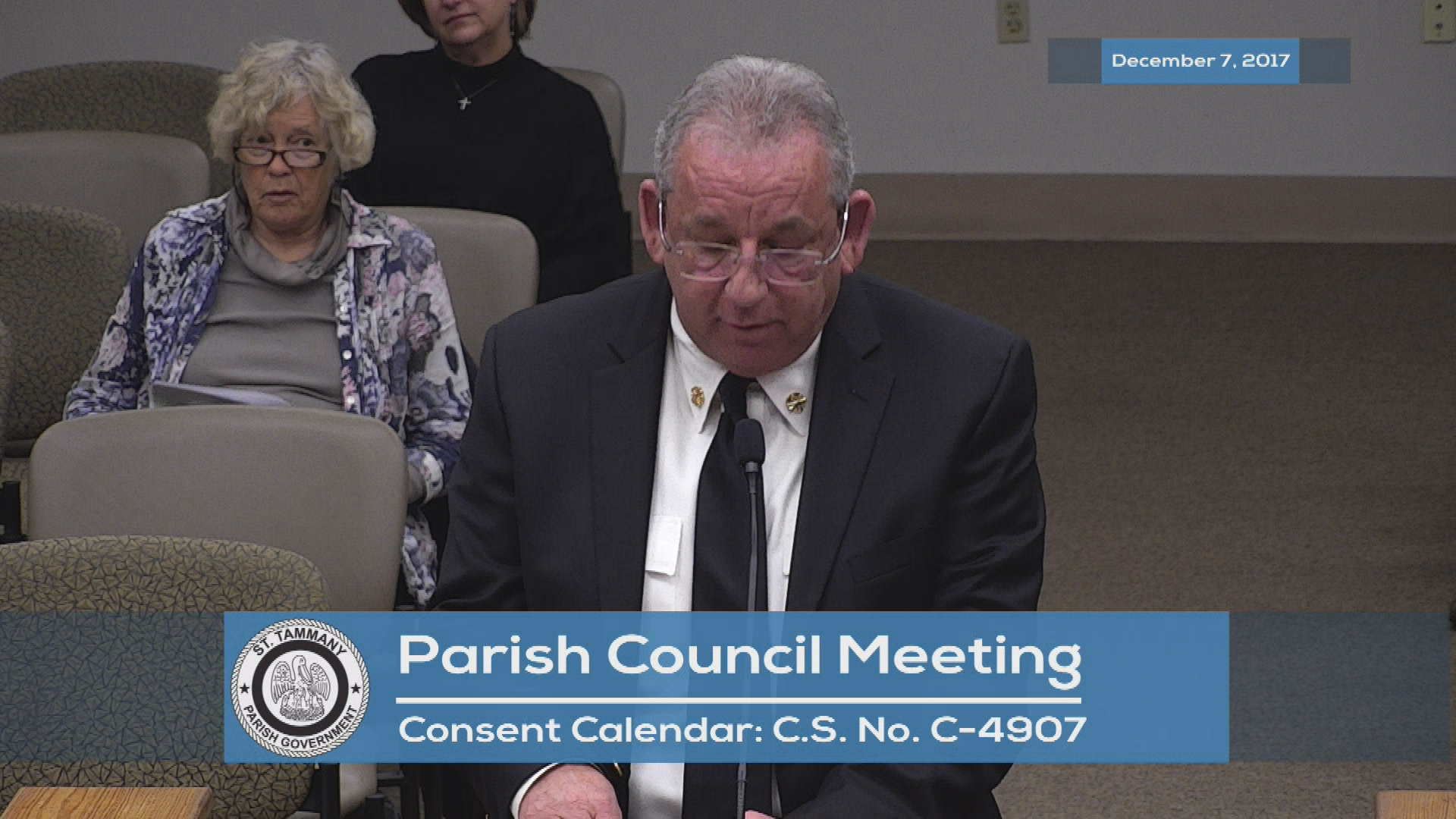 St. Tammany Parish Council Meeting 12/07/2017