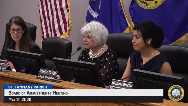 Thumbnail image for St. Tammany Parish Board of Adjustments : May 11, 2026