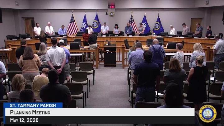 Thumbnail image for St. Tammany Parish Planning Commission Meeting : May 12, 2026