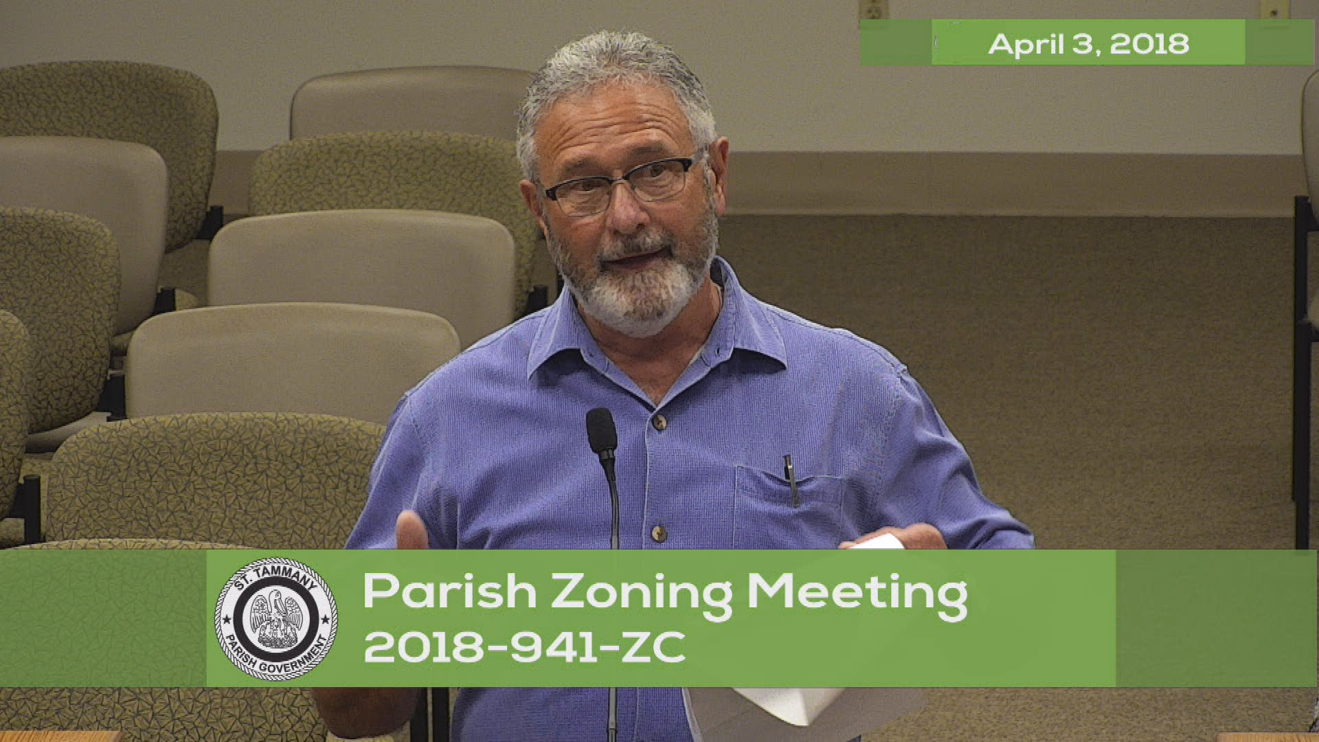 St. Tammany Parish Zoning Meeting 04/03/2018