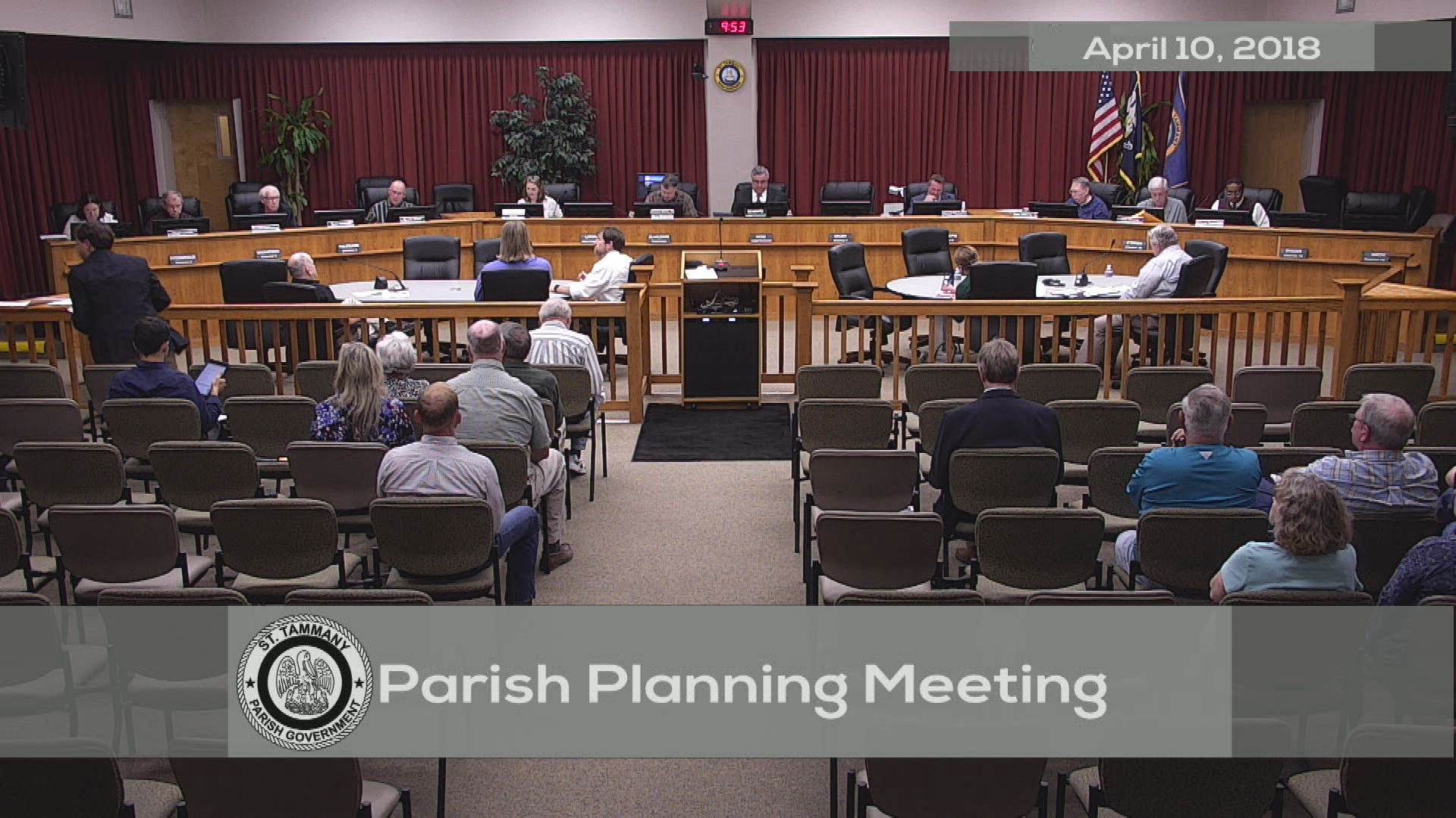 St. Tammany Parish Planning Meeting 04/10/2018