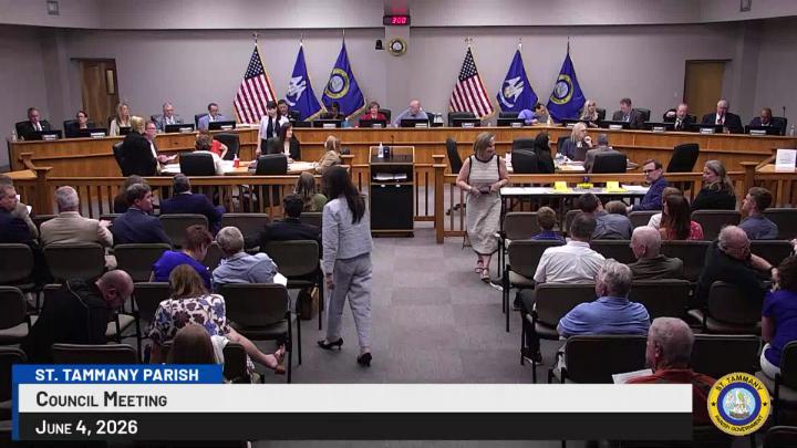 Thumbnail image for St. Tammany Parish Council Meeting : June 4, 2026