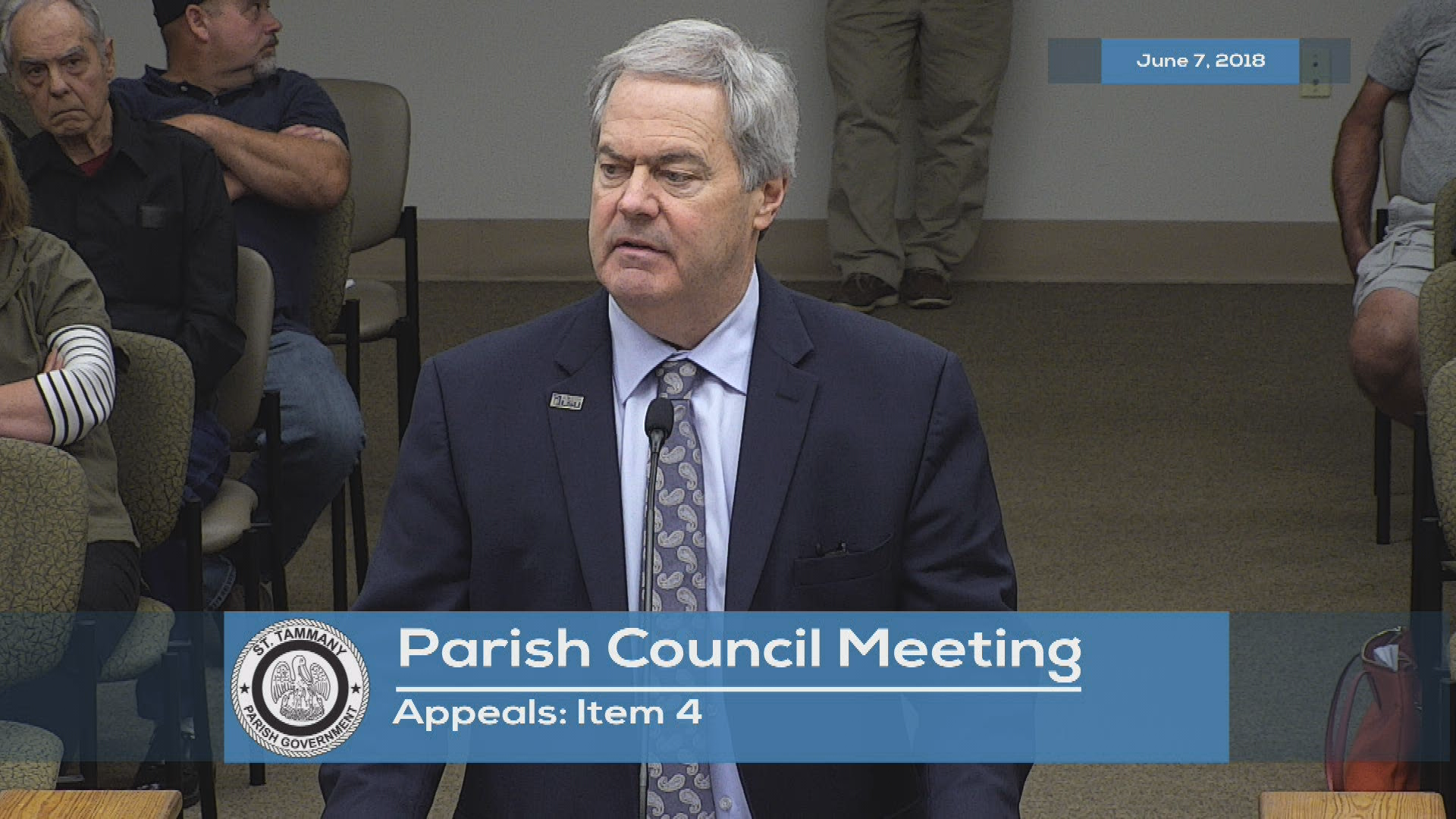 St. Tammany Parish Council Meeting 06/07/2018